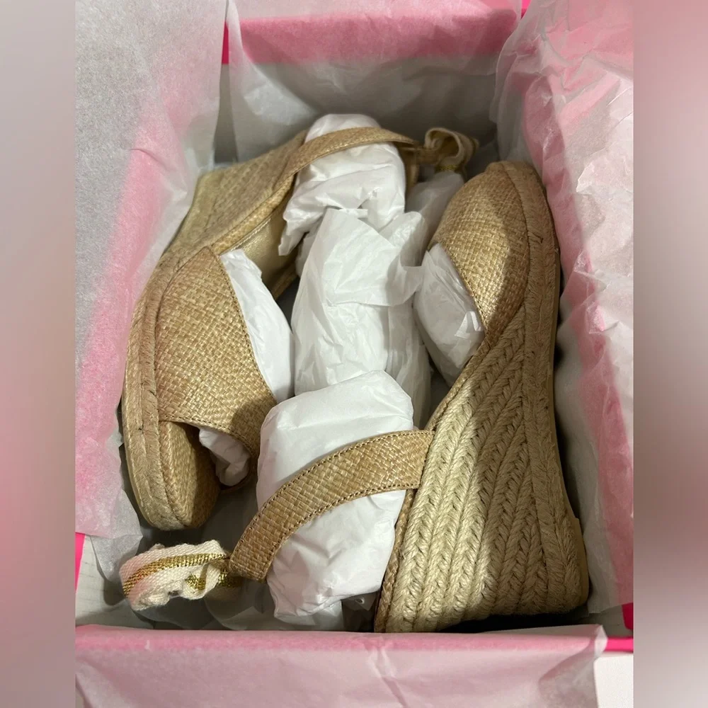 Lilly‎ Pulitzer NWT Paisley Espadrille Wedge